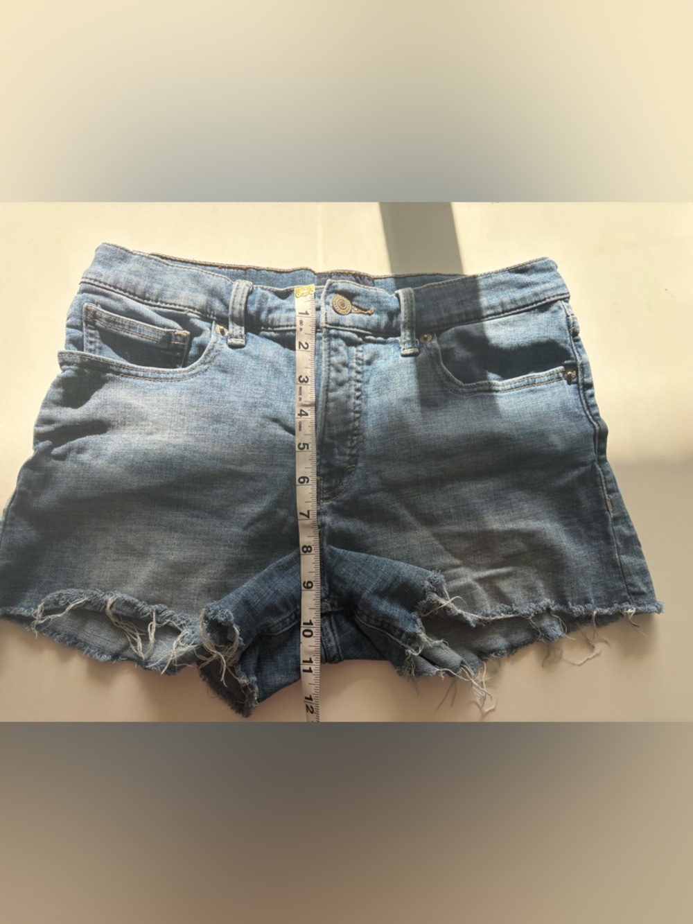 Lucky Brand Denim Cutoff Shorts–Frayed Hem - Picture 8 of 8
